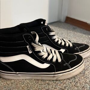 Vans Classic Black and White High-Tops